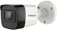 Камера видеонаблюдения аналоговая HiWatch DS-T280(B)(2.8mm) 2.8-2.8мм HD-CVI HD-TVI цв. корп.:белый