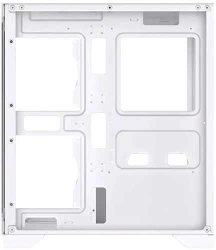 Корпус Bloody BD-CC103F белый без БП mATX 7x120mm 1xUSB2.0 1xUSB3.0 audio bott PSU