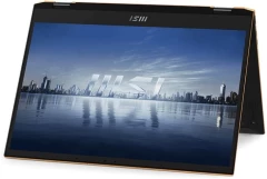 Ультрабук MSI Summit E13 Flip Evo A13MT-243US Core i7 1360P 16Gb SSD1Tb Intel Iris Xe graphics 13.4" IPS Touch FHD+ (1920x1200) Windows 11 Home Multi Language black WiFi BT Cam (9S7-13P311-243)
