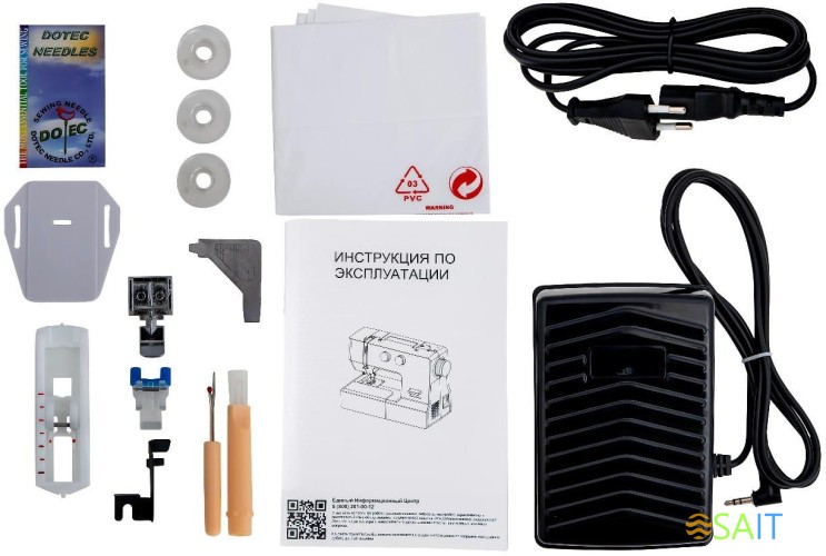 Швейная машина Comfort 2010T белый/синий