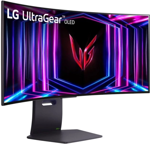 Монитор LG 34" UltraWide 34GS95QE-B черный OLED LED 21:9 HDMI M/M матовая HAS Piv 275cd 178гр/178гр 3440x1440 240Hz G-Sync FreeSync Premium Pro DP WQ USB 9.3кг