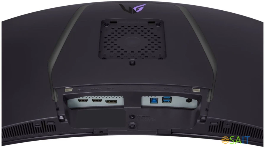 Монитор LG 34" UltraWide 34GS95QE-B черный OLED LED 21:9 HDMI M/M матовая HAS Piv 275cd 178гр/178гр 3440x1440 240Hz G-Sync FreeSync Premium Pro DP WQ USB 9.3кг