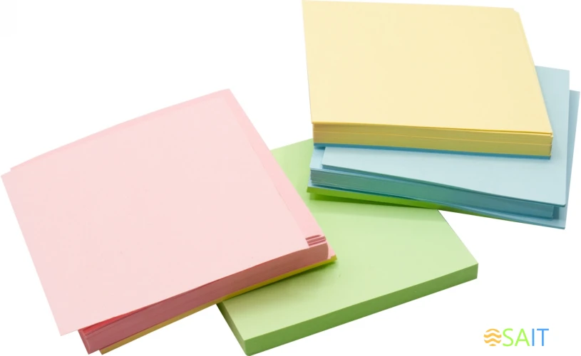 Блок для записей бумажный Silwerhof Daily Премиум 90x90x90мм 80г/м2 4цв.в упак.