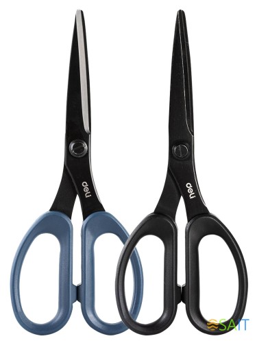 Ножницы Deli EZ500 офисные 175мм титановое покрытие сталь ассорти