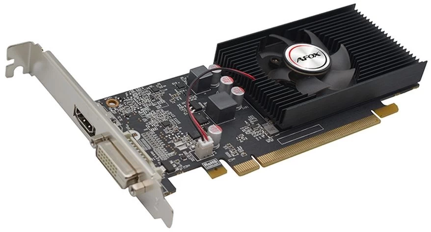 Видеокарта Afox PCI-E AF1030-4096D4L5 NVIDIA GeForce GT 1030 4Gb 64bit GDDR4 1152/2100 DVIx1 HDMIx1 HDCP Ret