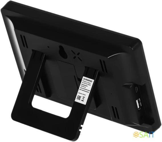 Погодная станция SunWind SW-WSH160-COLOR черный