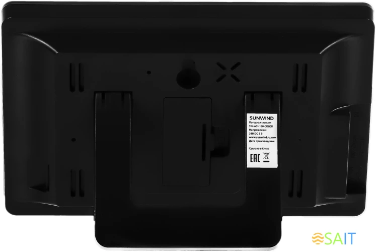 Погодная станция SunWind SW-WSH160-COLOR черный