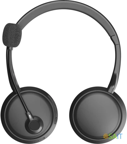 Наушники с микрофоном A4Tech BH230 черный мониторные BT оголовье (BH230 BLACK)