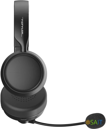 Наушники с микрофоном A4Tech BH230 черный мониторные BT оголовье (BH230 BLACK)