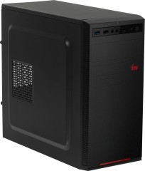 ПК IRU Home 320A5SE MT Ryzen 3 PRO 4350G (3.8) 8Gb SSD256Gb RGr Free DOS GbitEth 400W черный (2007103)