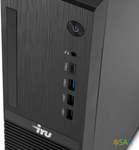 ПК IRU 310SC SFF i3 12100 (3.3) 8Gb SSD256Gb UHDG 730 Windows 11 Professional GbitEth 200W черный (1969054)