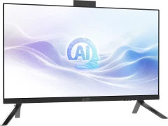 Моноблок MSI Modern AM273Q AI 1UM-047XRU 27" WQHD Core Ultra 5 125U (1.3) 16Gb SSD512Gb Graphics CR noOS GbitEth WiFi BT 120W клавиатура мышь Cam черный 2560x1440