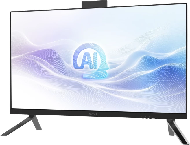 Моноблок MSI Modern AM273Q AI 1UM-047XRU 27" WQHD Core Ultra 5 125U (1.3) 16Gb SSD512Gb Graphics CR noOS GbitEth WiFi BT 120W клавиатура мышь Cam черный 2560x1440