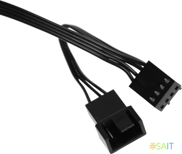 Вентилятор для корпуса ID-Cooling TF-12025-Pro 120х120x25 черный 4-pin 35.2дБ (TF-12025-PRO BLACK) Ret