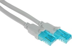 Патч-корд Vention VAP-A10-S300 1Гбит/с UTP 4 пары cat.5E CCA molded 3м серый RJ-45 (m)-RJ-45 (m)