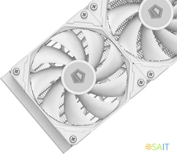 Система водяного охлаждения ID-Cooling FX240 Pro Soc-AM5/AM4/1200/1700/1851 белый 4-pin 35.2dB Al+Cu 300W Ret (FX240 PRO WHITE)