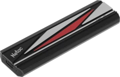 Накопитель SSD Netac USB-C 2TB NT01ZX20L-002T-32BK ZX20L черный