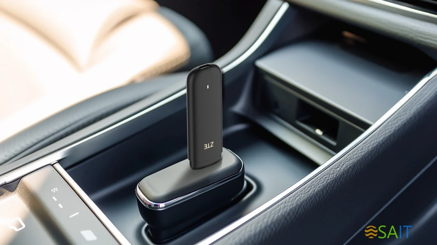 Модем 3G/4G ZTE F30Pro USB Wi-Fi VPN Firewall +Router внешний черный