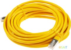 Патч-корд Premier PP6-5M/Y-O 10000Гбит/с FTP 4 пары cat.6 CCA molded 5м желтый RJ-45 (m)-RJ-45 (m)