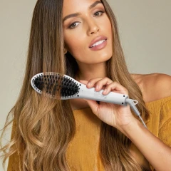 Расческа Kitfort КТ-3219 50Вт белый