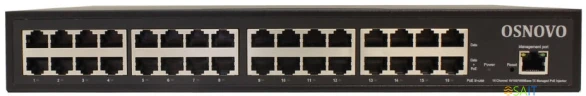 Инжектор PoE Osnovo Midspan-16/250RGM 10/100/1000BASE-T 250Вт 100-240В(АС)
