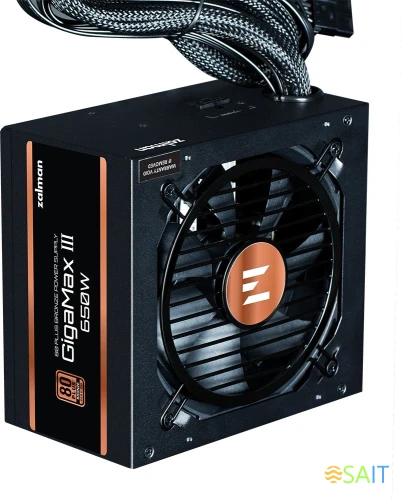 Блок питания Zalman ATX 650W ZM650-GV3 Gen.5 80+ bronze (20+4pin) APFC 120mm fan 6xSATA RTL