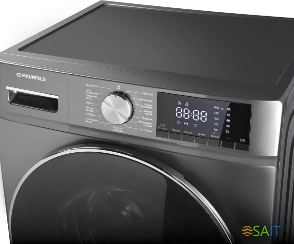 Стиральная машина Maunfeld MFWM127ISB02 класс: A+++ загр.вертикальная макс.:7кг серый инвертор