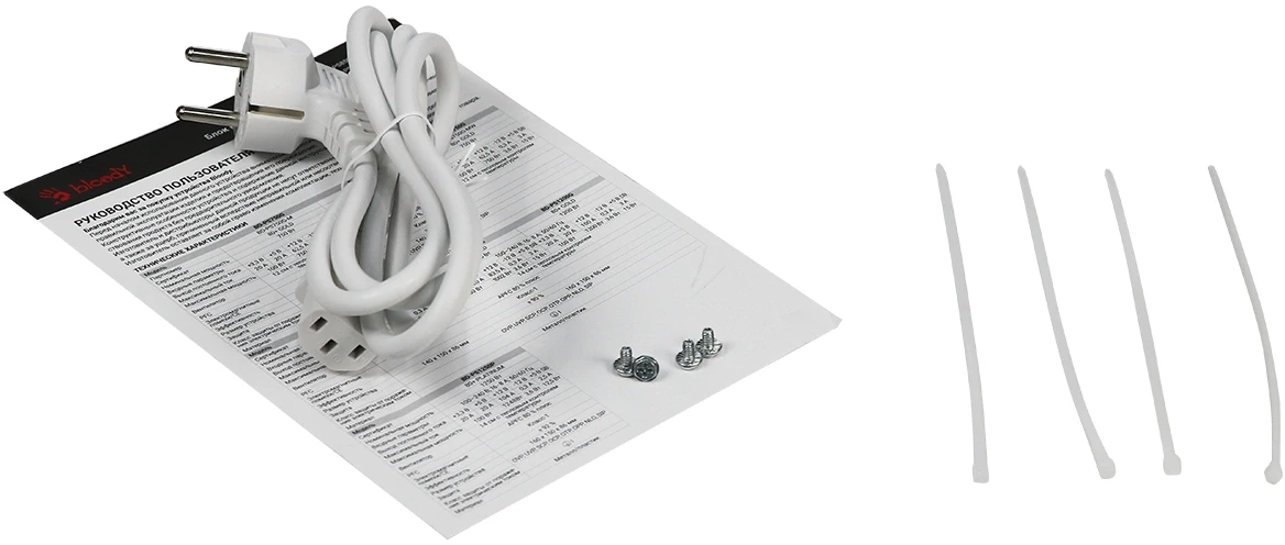 Блок питания Bloody ATX 750W BD-PS750G 80+ gold (20+4pin) APFC 120mm fan 6xSATA Cab Manag RTL