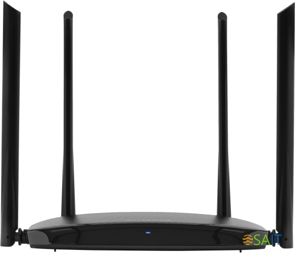 Роутер беспроводной Digma DWR-AC1201 AC1200 10/100BASE-TX черный