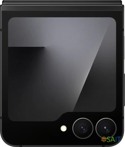 Смартфон Samsung SM-F761B Galaxy Z Flip7 FE 256Gb 8Gb черный раскладной 3G 4G 1Sim 6.7" 1080x2640 Android 16 50Mpix 802.11 a/b/g/n/ac/ax NFC GPS GSM900/1800 GSM1900 Protect