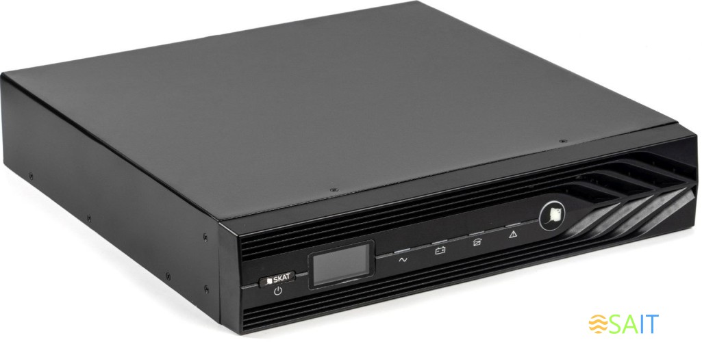Источник бесперебойного питания Бастион Skat-UPS 2000-Rack-ON-4X9-E 1800Вт 2000ВА черный