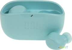 Гарнитура внутриканальные JBL Wave Buds мятный беспроводные bluetooth в ушной раковине (JBLWBUDSMIT)
