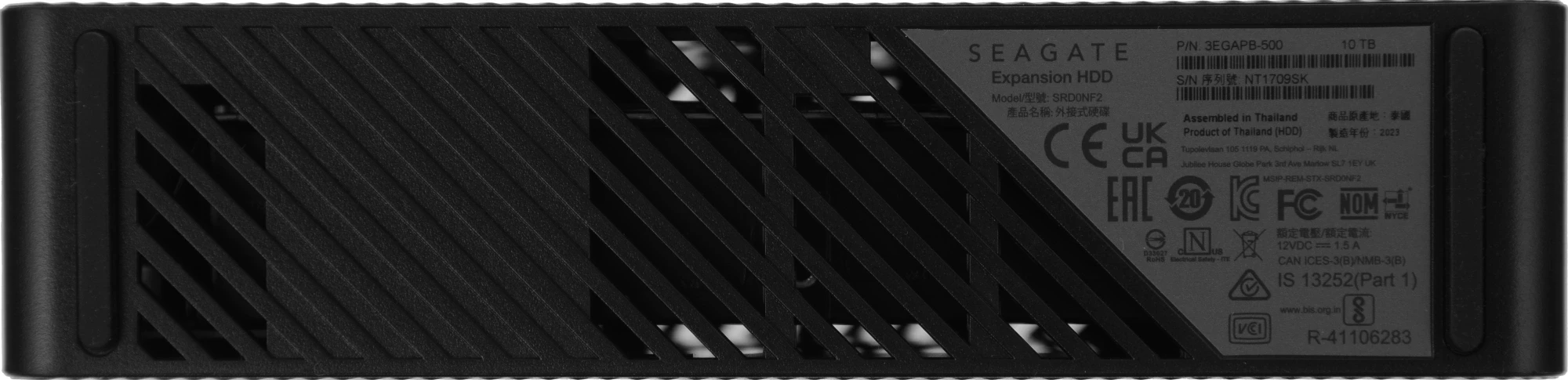 Жесткий диск Seagate USB 3.0 10Tb STKP10000400 Expansion 3.5" черный