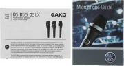 Микрофон проводной AKG D5 черный
