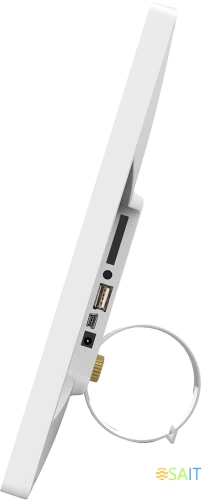 Фоторамка Digma 15.6" PF-1500 IPS 1920x1080 белый пластик ПДУ Видео