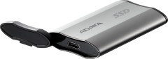 Накопитель SSD A-Data USB-C 4TB SD810-4000G-CSG SD810 1.8" серый