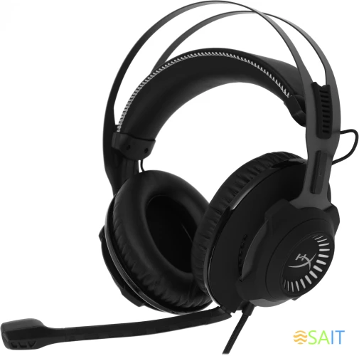 Наушники с микрофоном HyperX Cloud Revolver черный 2м мониторные USB оголовье (4P5K5AA)