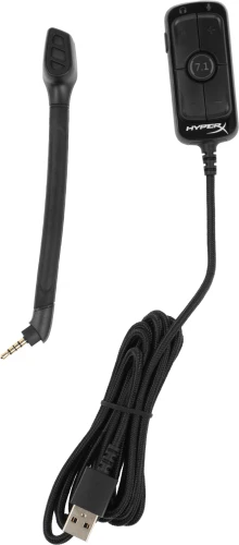 Наушники с микрофоном HyperX Cloud Revolver черный 2м мониторные USB оголовье (4P5K5AA)