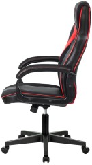 Кресло игровое A4Tech Bloody GC-300 черный/красный эко.кожа/ткань крестов.