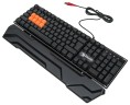 Клавиатура A4Tech B3370R черный USB Multimedia for gamer LED (подставка для запястий) кабель 1.8м
