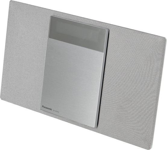 Микросистема Panasonic SC-HC410EG-S серебристый 40Вт CD CDRW FM USB BT