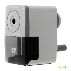 Точилка для карандашей механическая Deli E0616B 1 отверстие ассорти