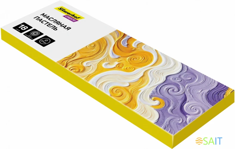 Масляная пастель Silwerhof Create 18цв. дл.70мм д.10мм