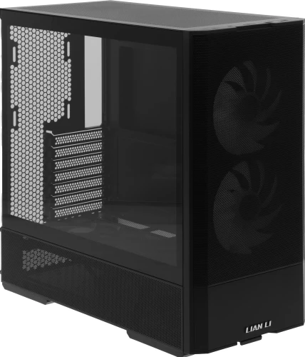 Корпус Lian-Li Lancool 207 черный без БП ATX 4x120mm 2x140mm 2xUSB3.0 audio bott PSU