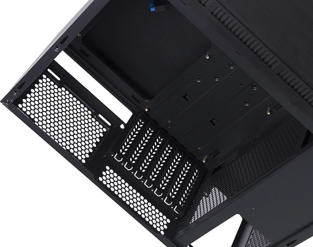 Корпус Accord 3407 черный без БП ATX 8x120mm 2xUSB2.0 1xUSB3.0 audio bott PSU