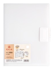 Папка-портфель Deli 72615 2 отдел. A4 полипропилен прозрачный