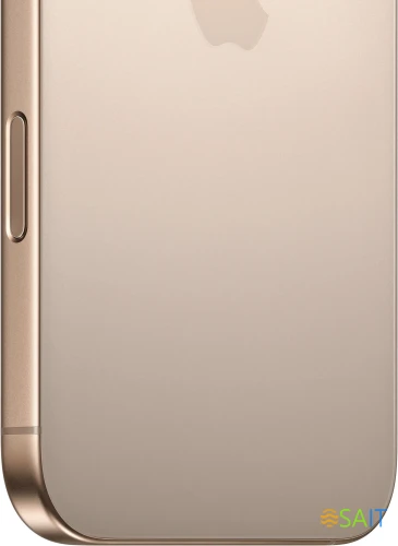 Смартфон Apple A3295 iPhone 16 Pro Max 1Tb бежевый титан моноблок 3G 4G 1Sim 6.9" 1320x2868 iOS 18 48Mpix 802.11 a/b/g/n/ac/ax/be NFC GPS Protect