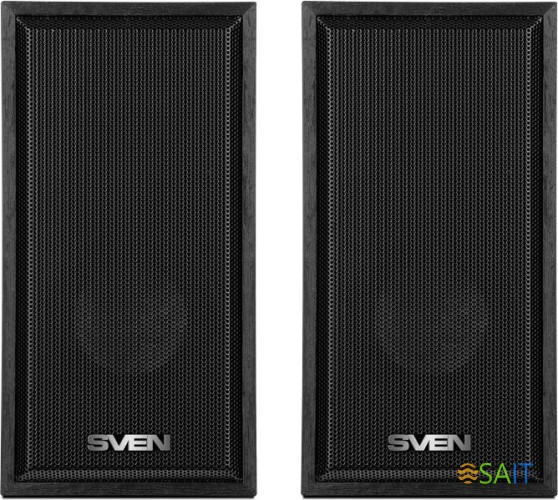 Колонки Sven SPS-509 2.0 черный 6Вт