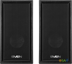 Колонки Sven SPS-509 2.0 черный 6Вт