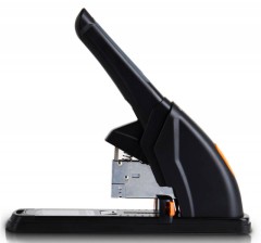 Степлер мощный Deli E0386 Effortless 23/6 23/8 23/10 23/13 23/15 23/17 (120листов) снижение усилия черный 100скоб коробка